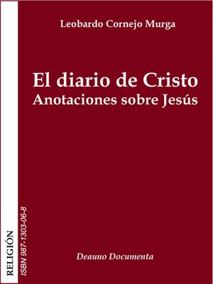 cover image of El diario de Cristo